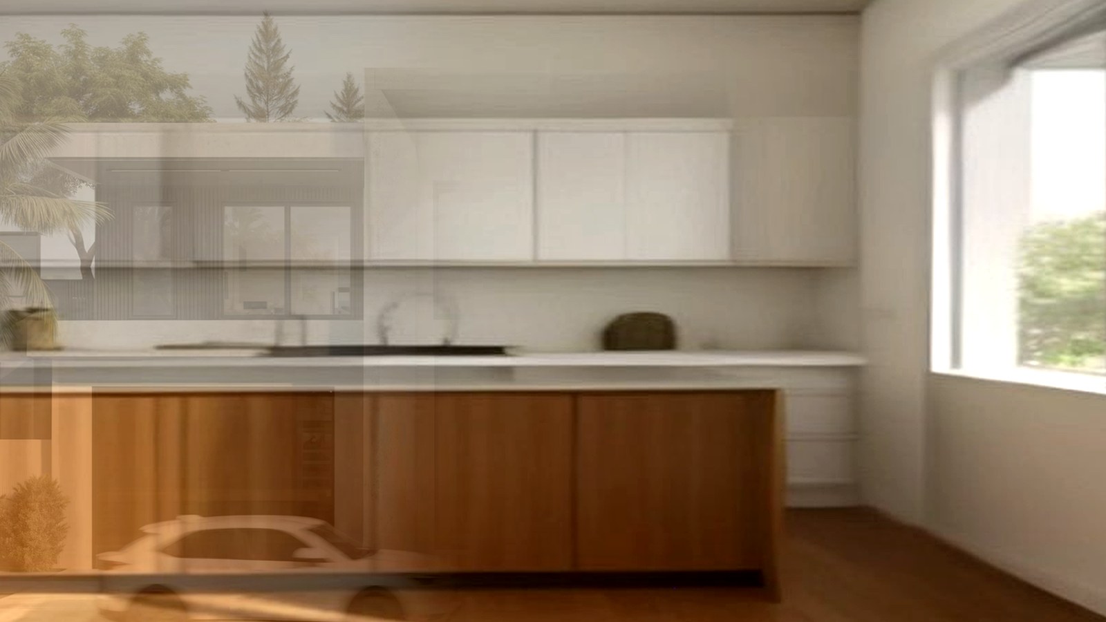 Photoreal Encino custom home architect documentation set without collage or logos