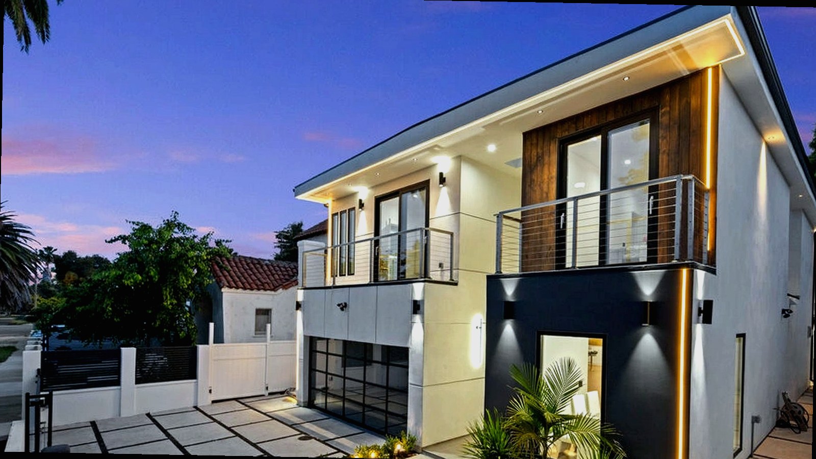 Photoreal Encino custom home architect documentation set without collage or logos