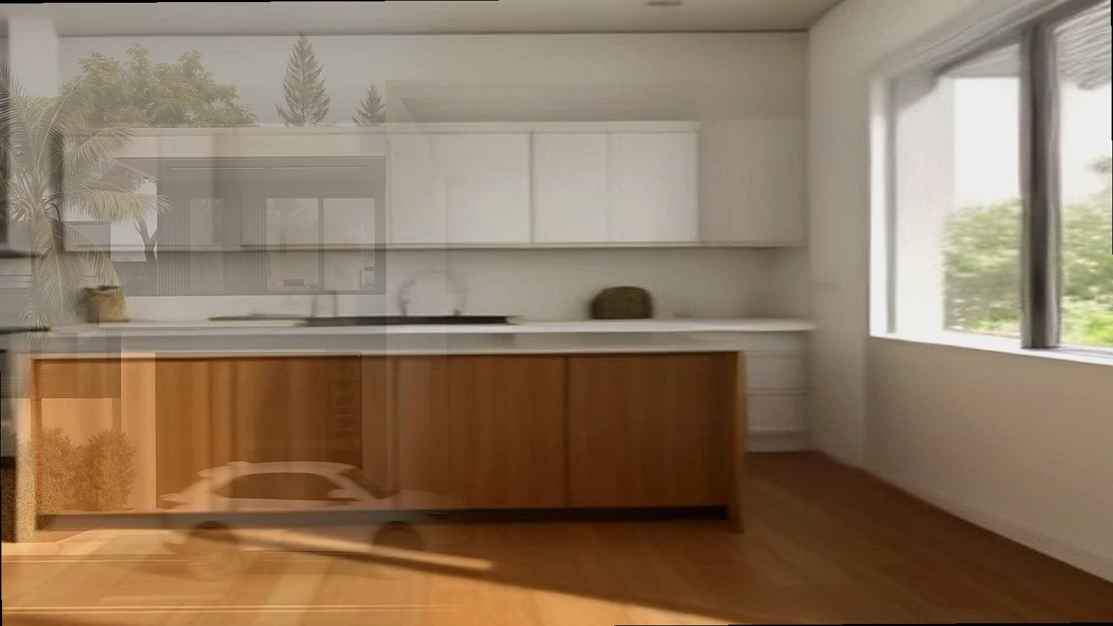 Photoreal Encino custom home architect documentation set without collage or logos