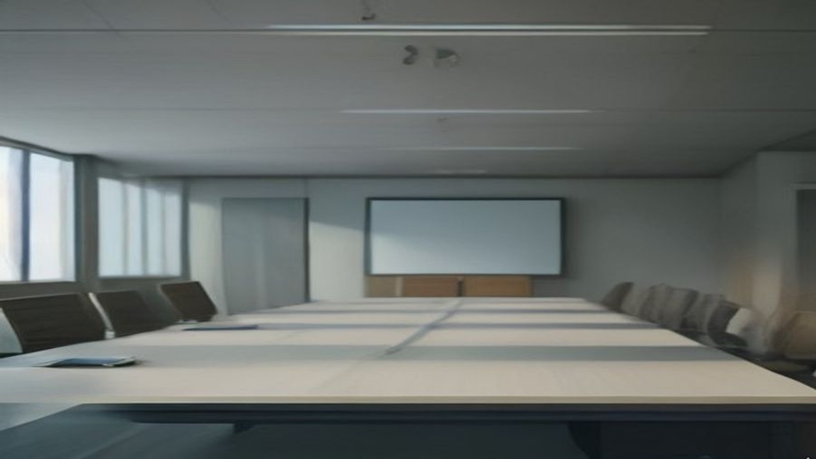 Photoreal architect reviewing custom home drawings for an Encino Los Angeles house, no logos