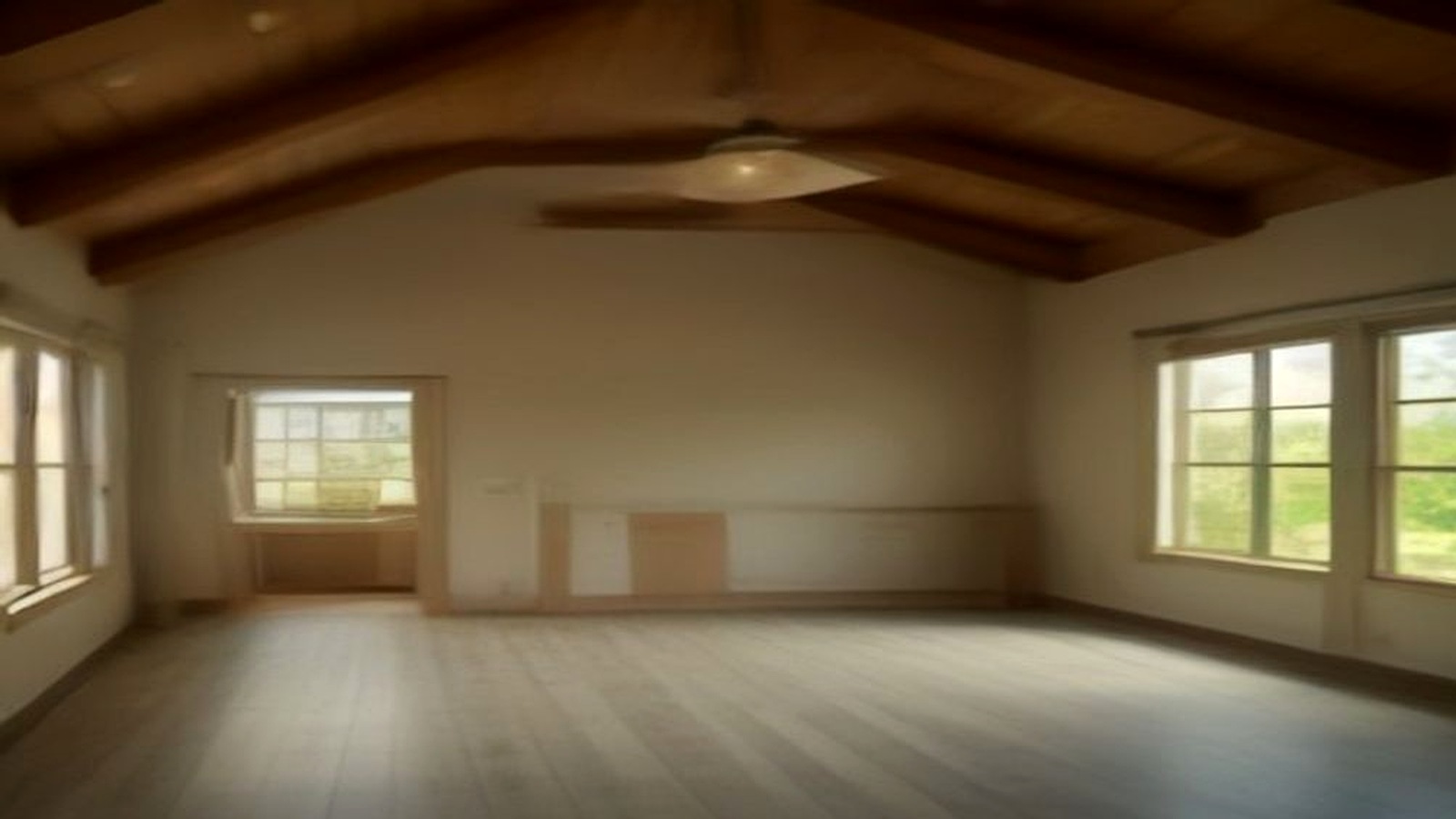 Photoreal architect reviewing custom home drawings for an Encino Los Angeles house, no logos