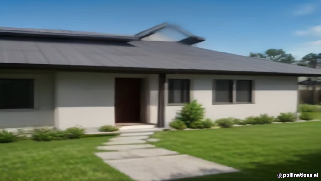 Photoreal Encino custom house exterior matching architect-led residential design, no text