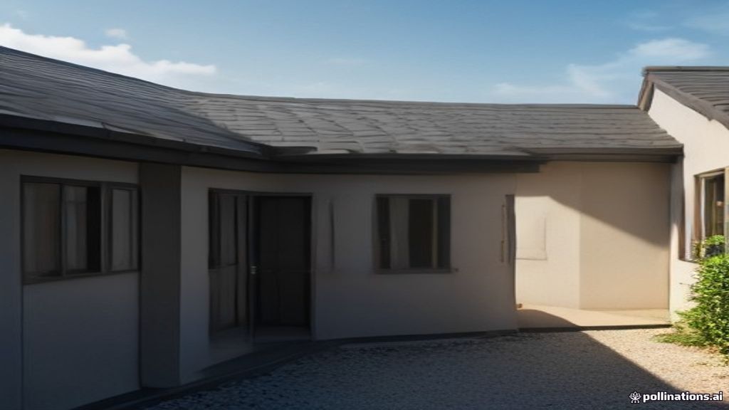Photoreal Encino custom house exterior matching architect-led residential design, no text