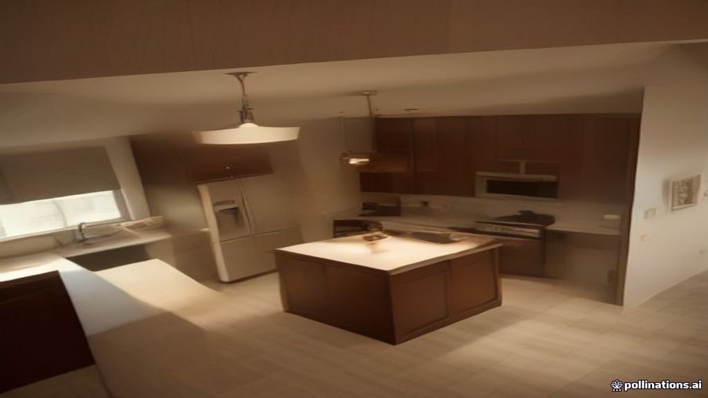 Photoreal architect reviewing custom home drawings for an Encino Los Angeles house, no logos