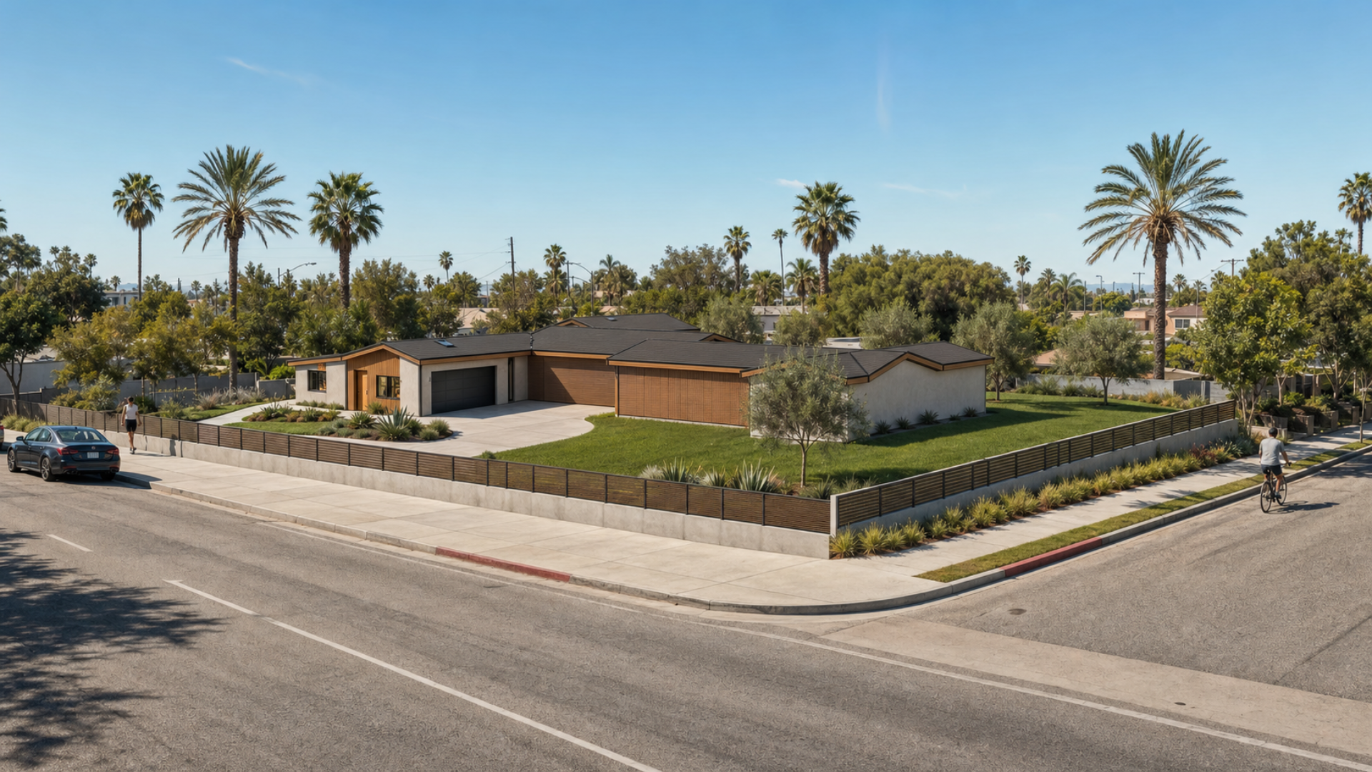California one-bedroom accessory dwelling unit conversion and addition project