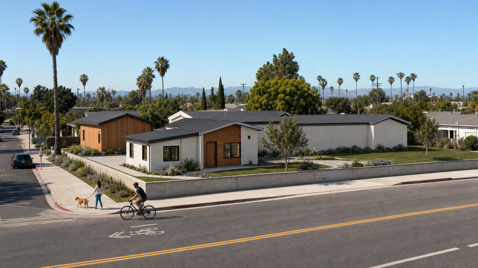 California one-bedroom accessory dwelling unit conversion and addition project