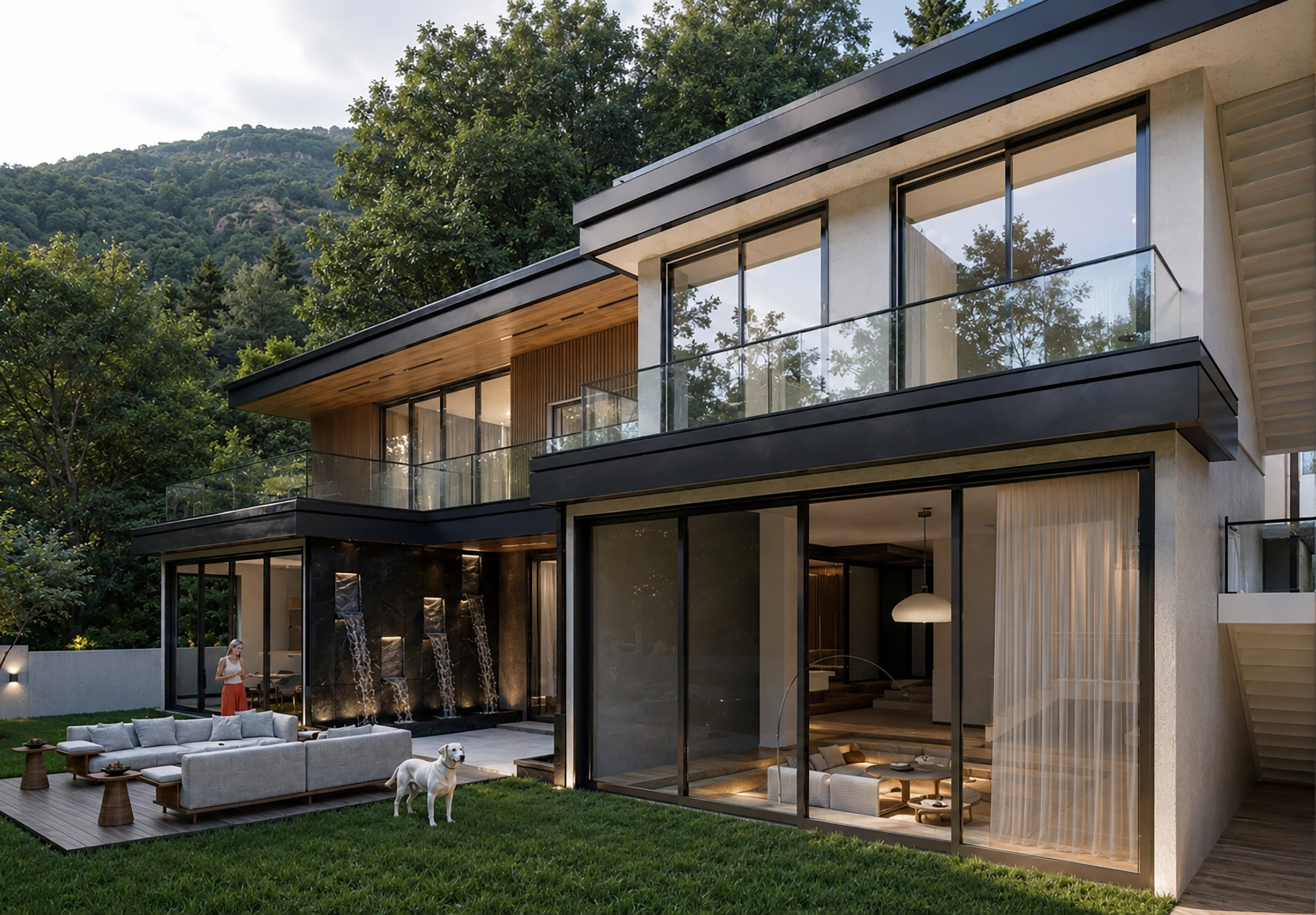 California residential new-construction project with a single-family dwelling Standish Mansion - Encino California. — image 11