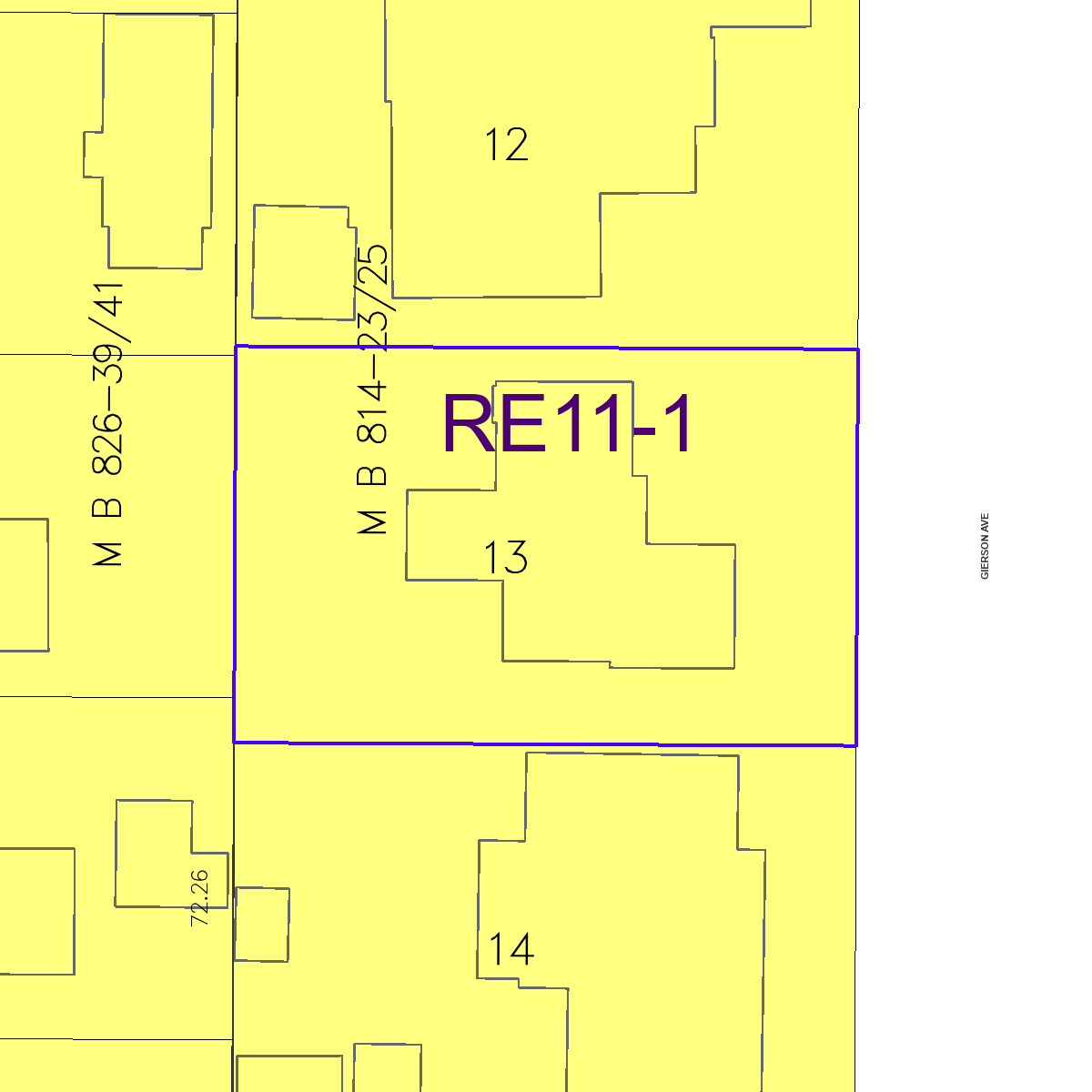 ZIMAS property map