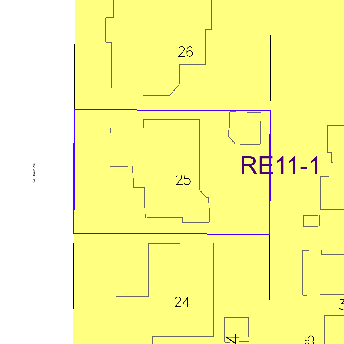 ZIMAS property map