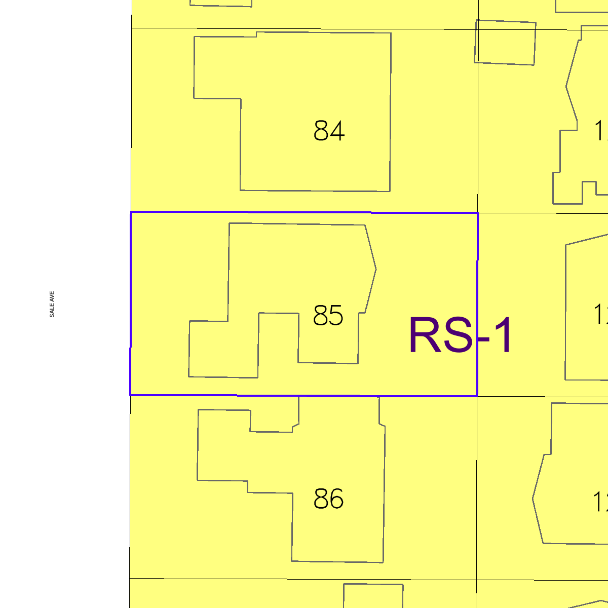 ZIMAS property map