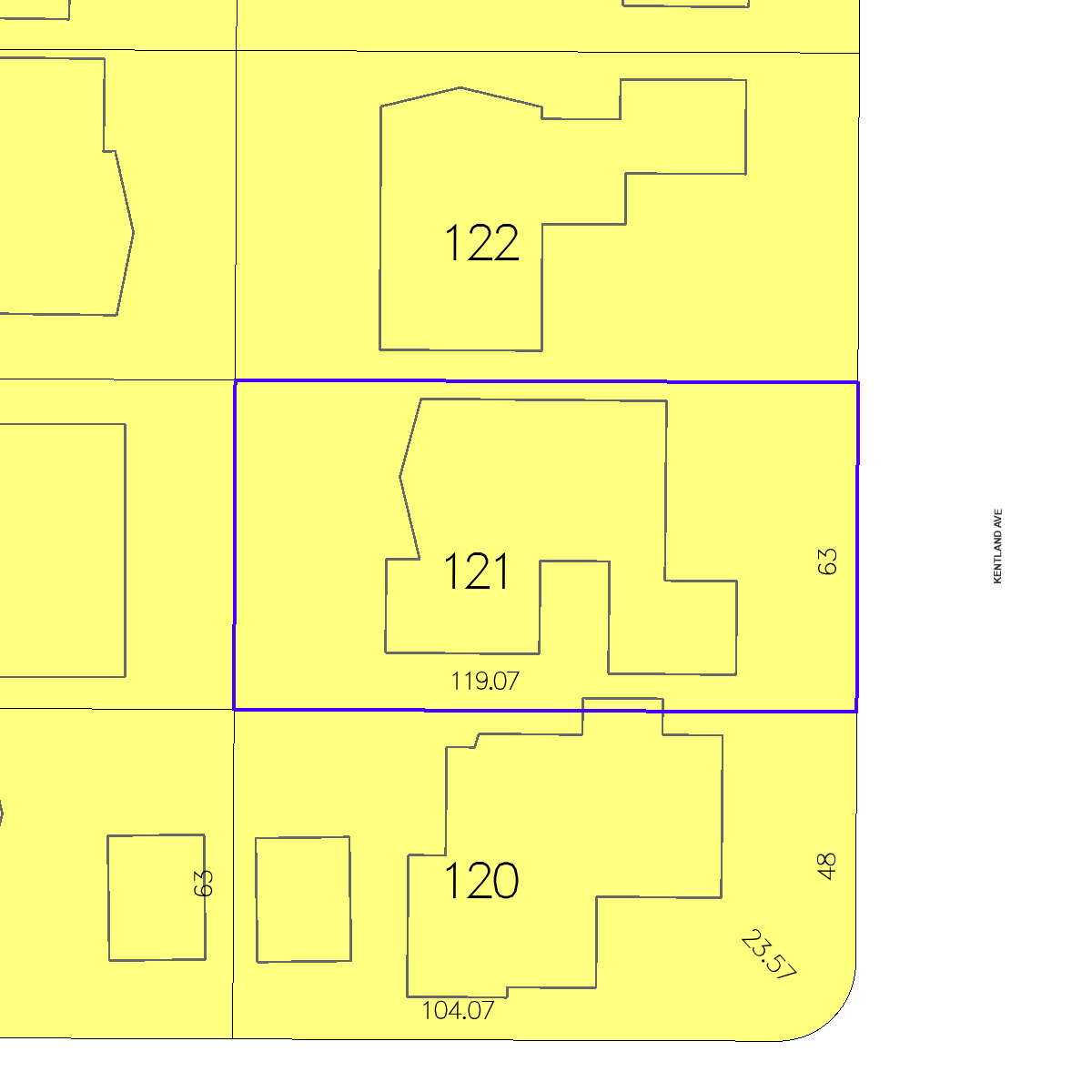 ZIMAS property map