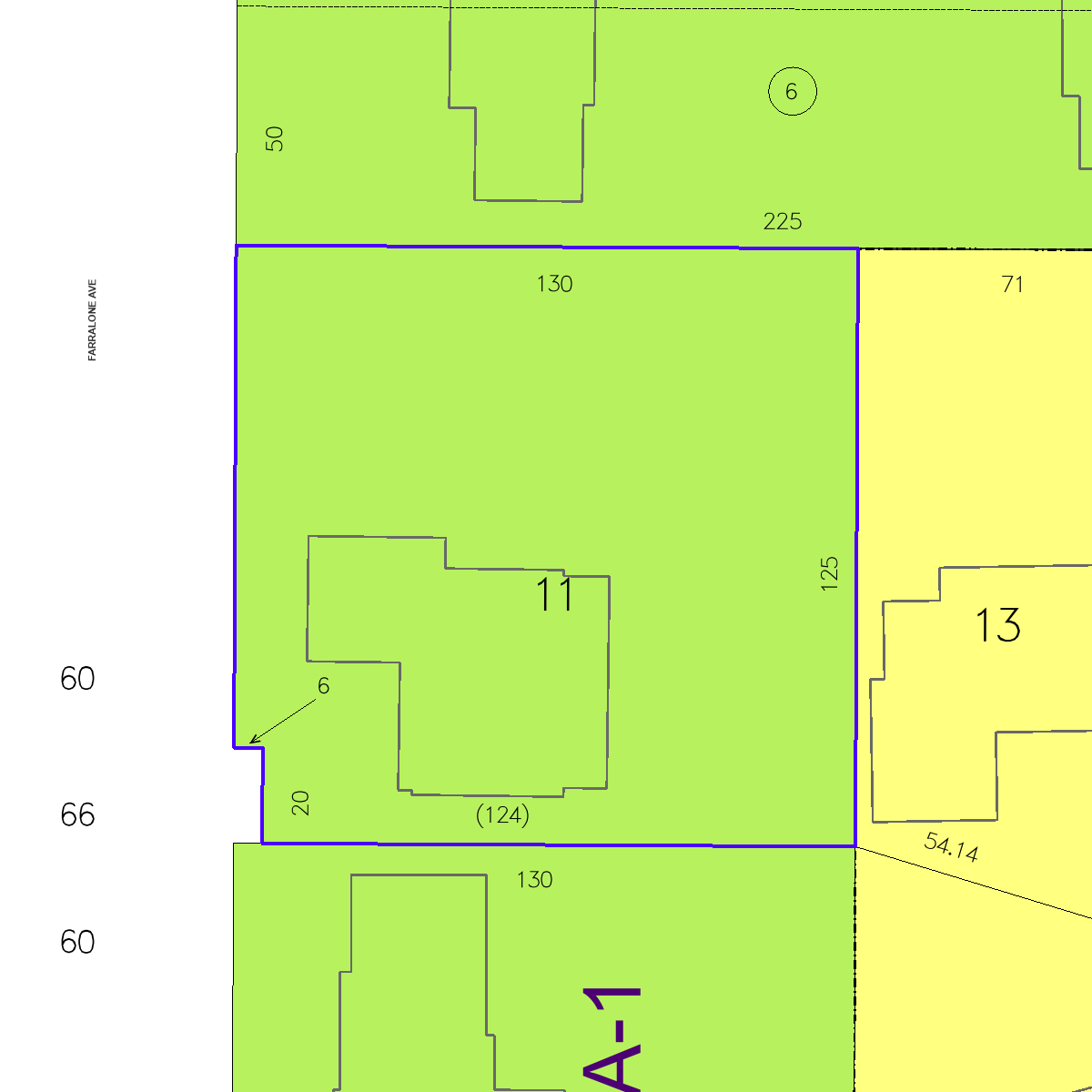 ZIMAS property map