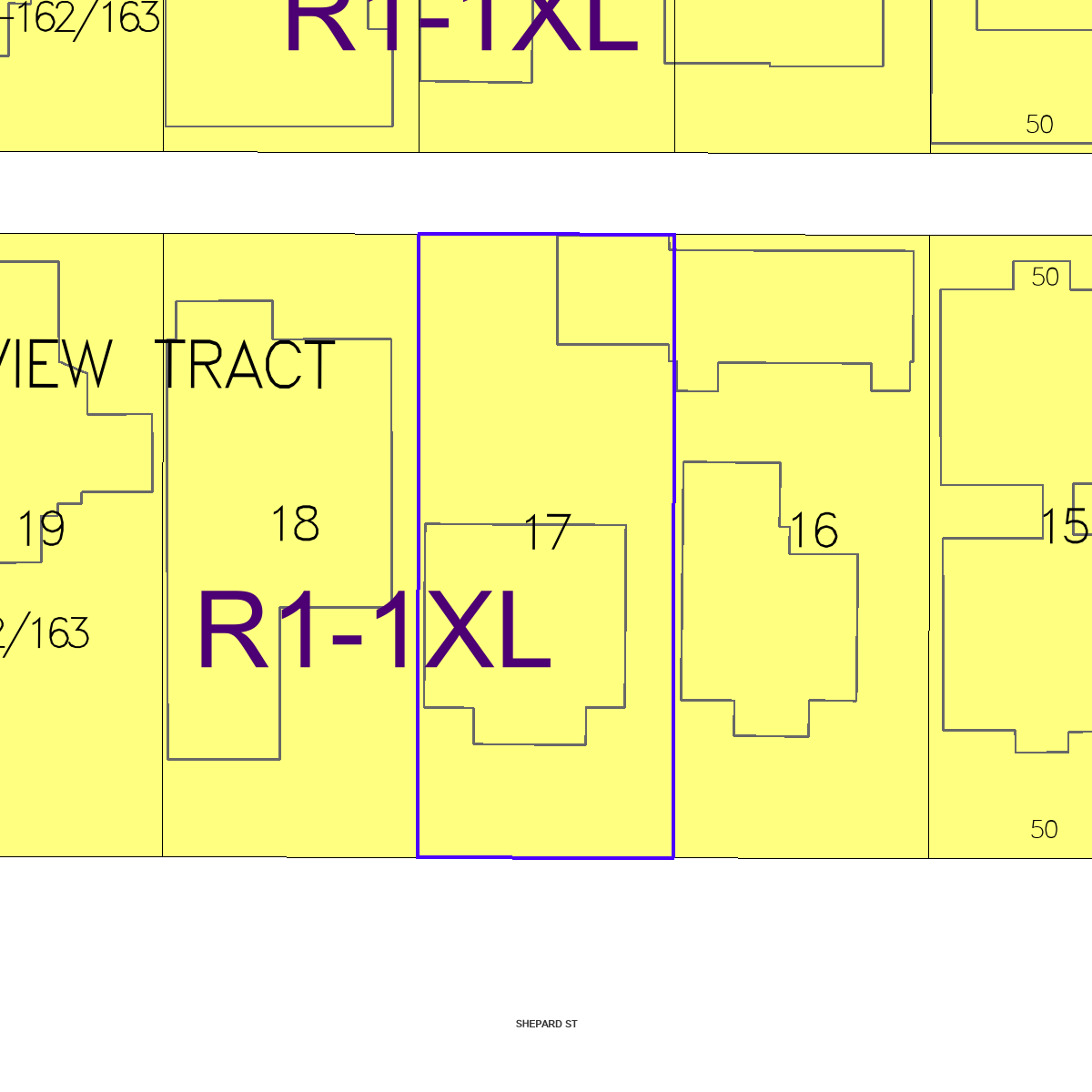 ZIMAS property map