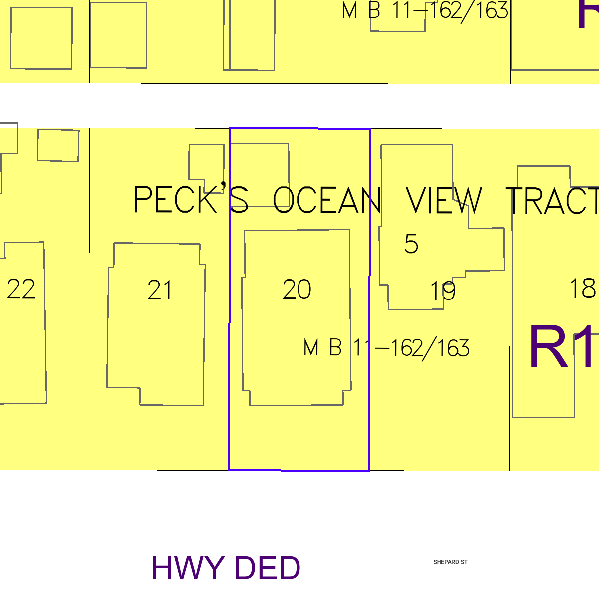 ZIMAS property map