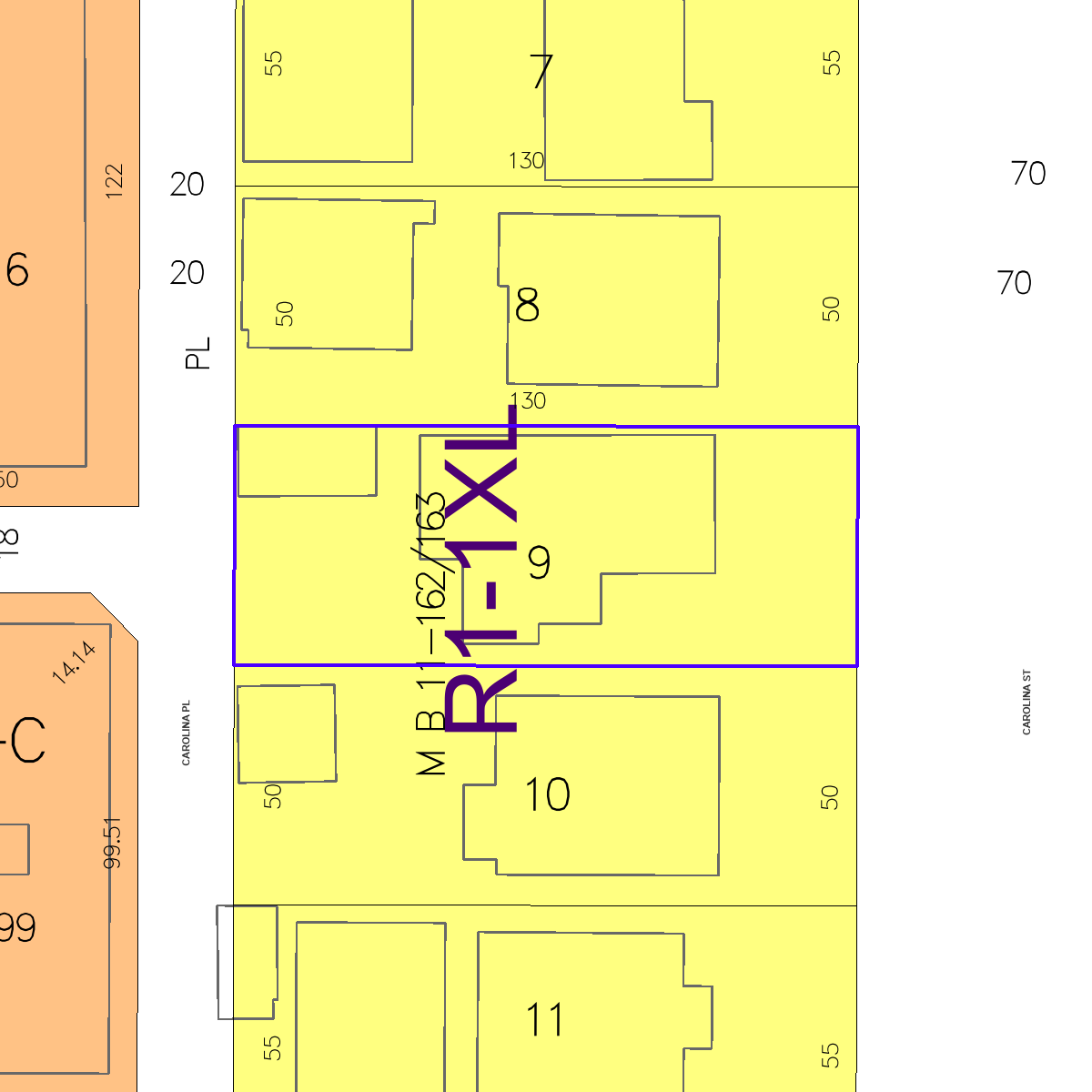 ZIMAS property map