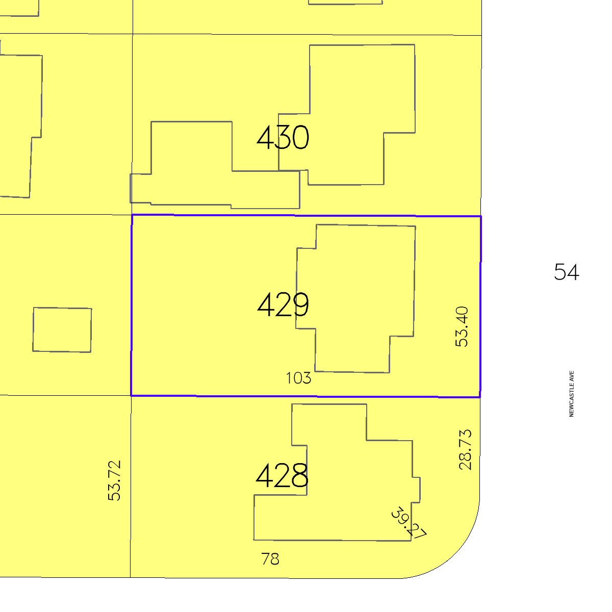 ZIMAS property map