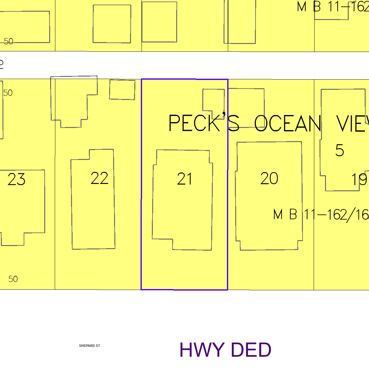 ZIMAS property map