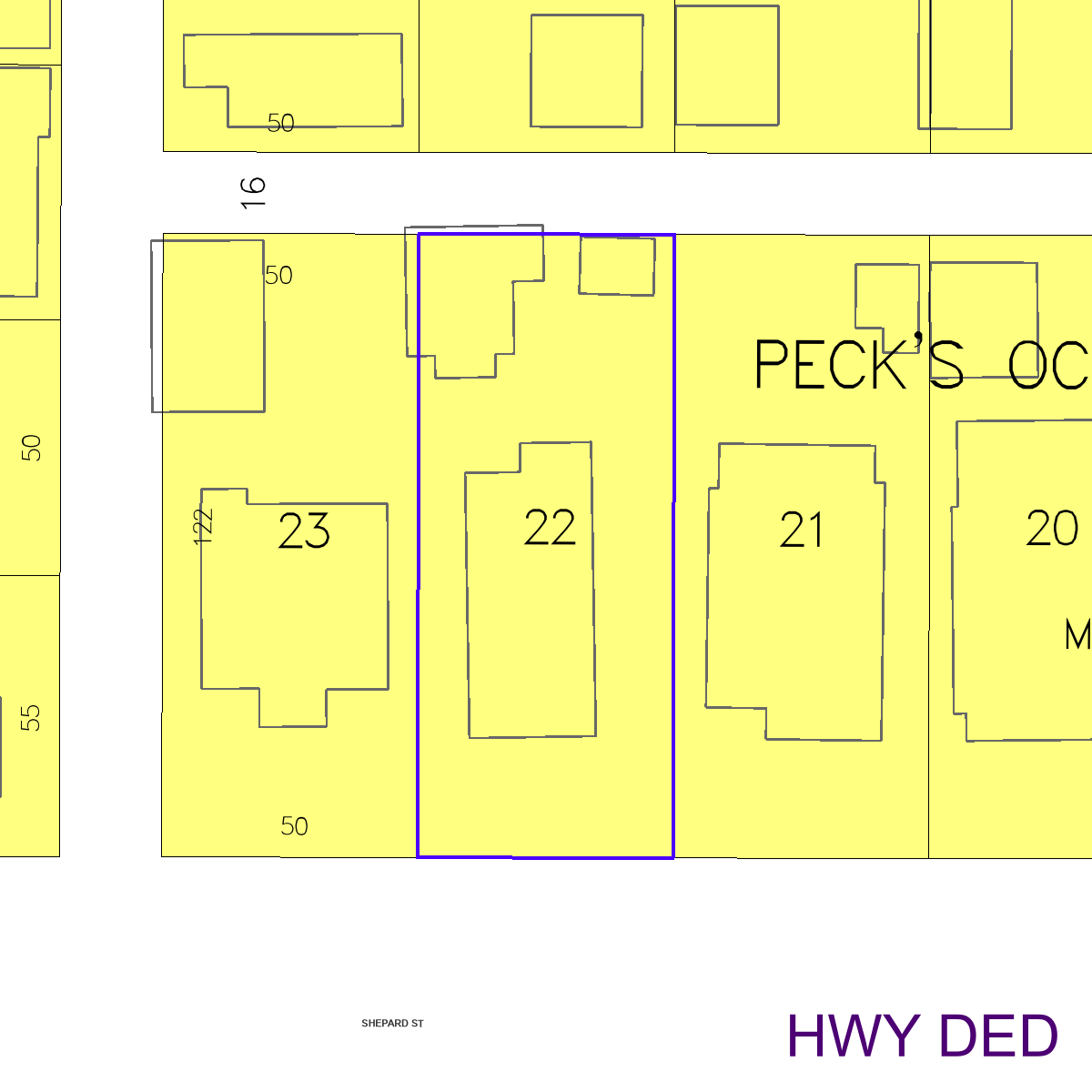 ZIMAS property map
