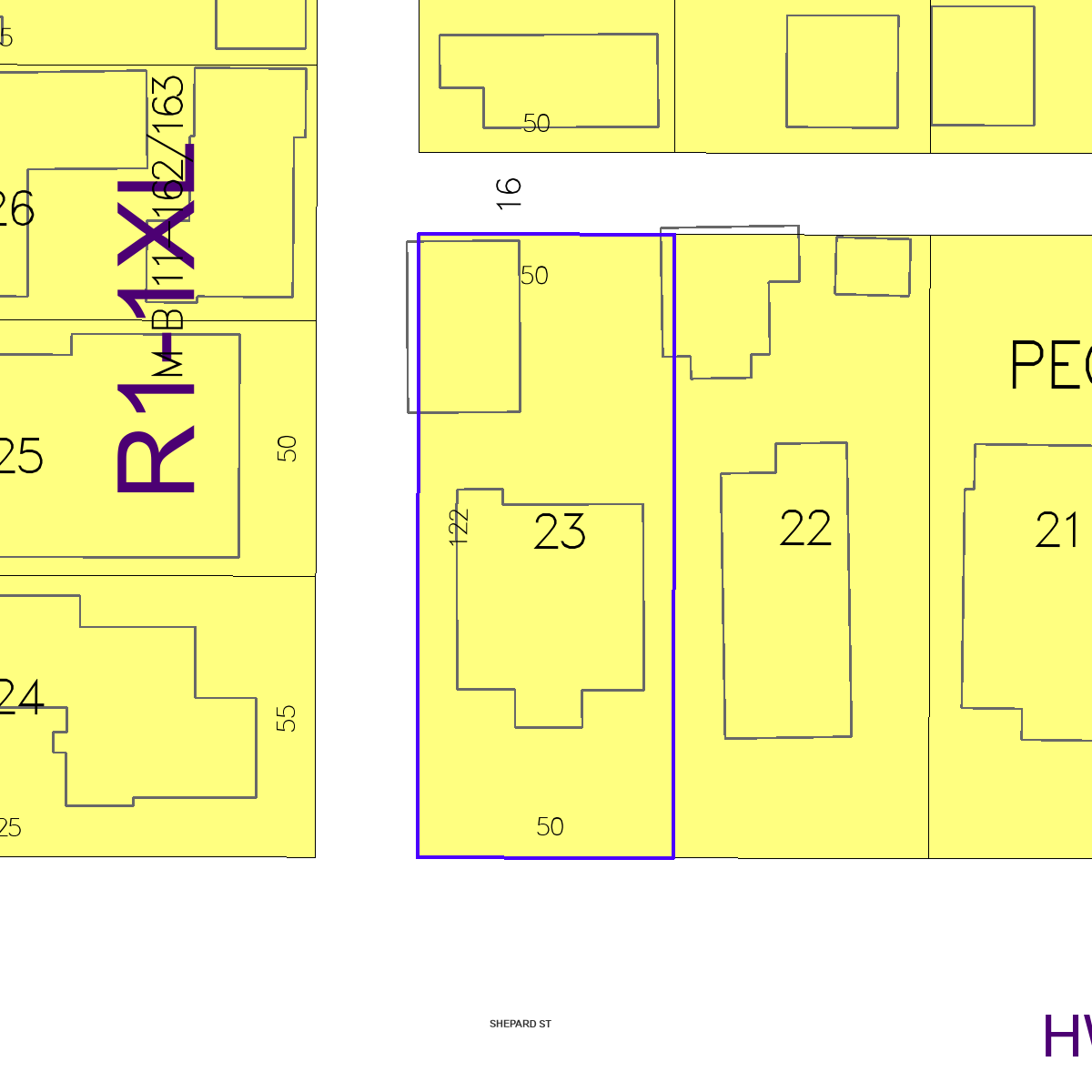 ZIMAS property map