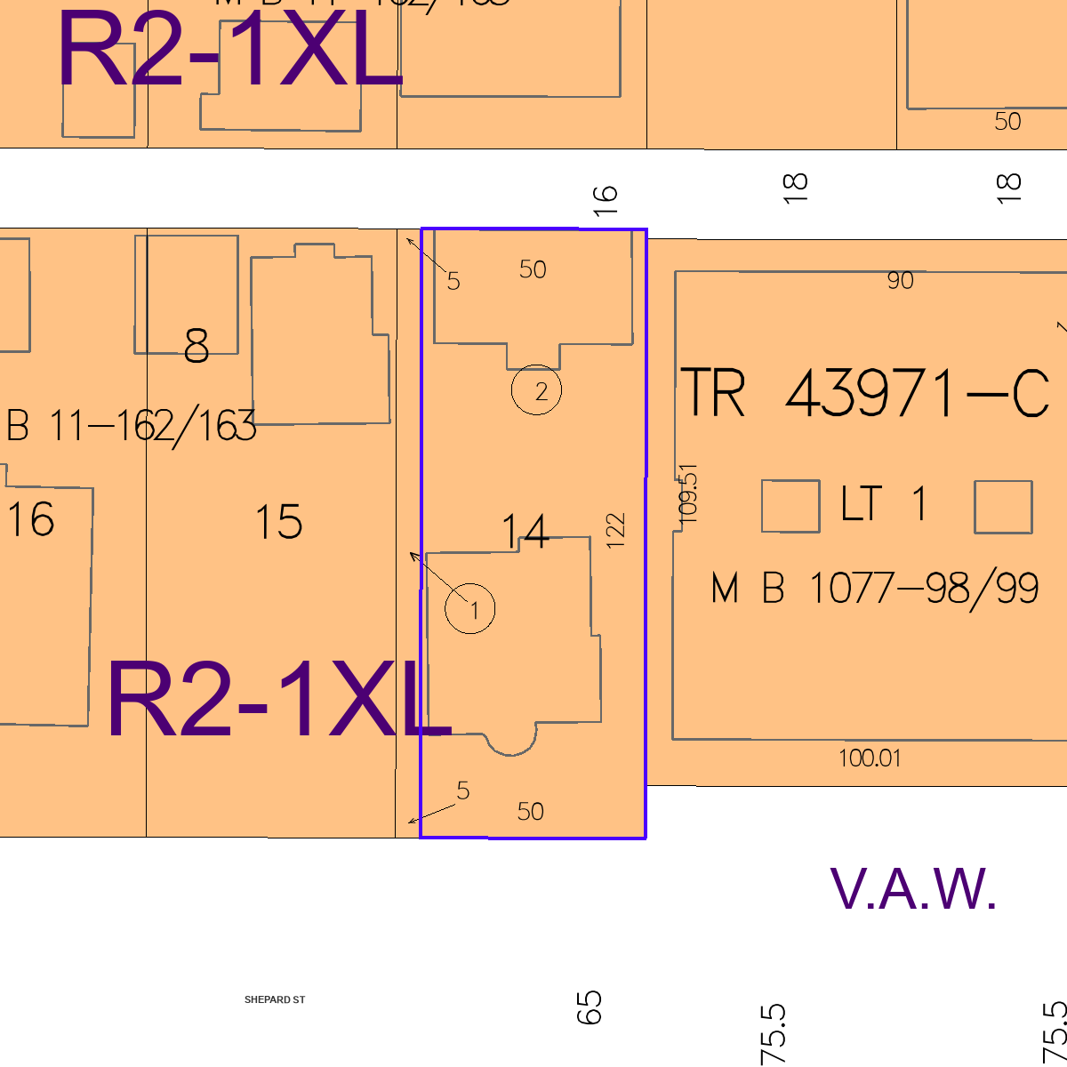 ZIMAS property map