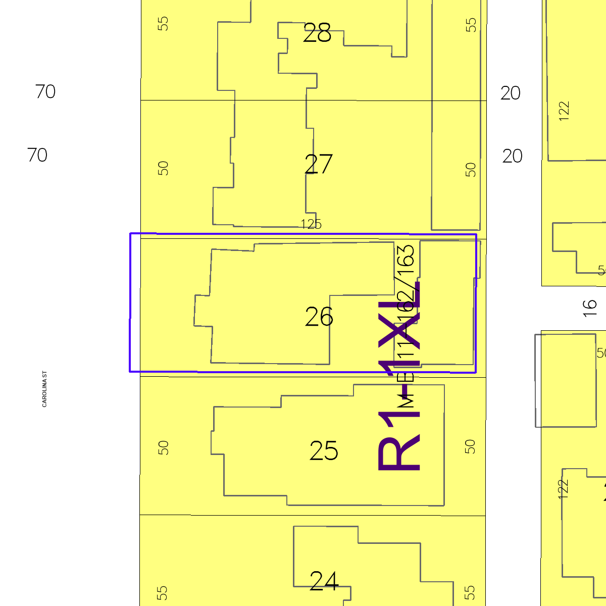 ZIMAS property map