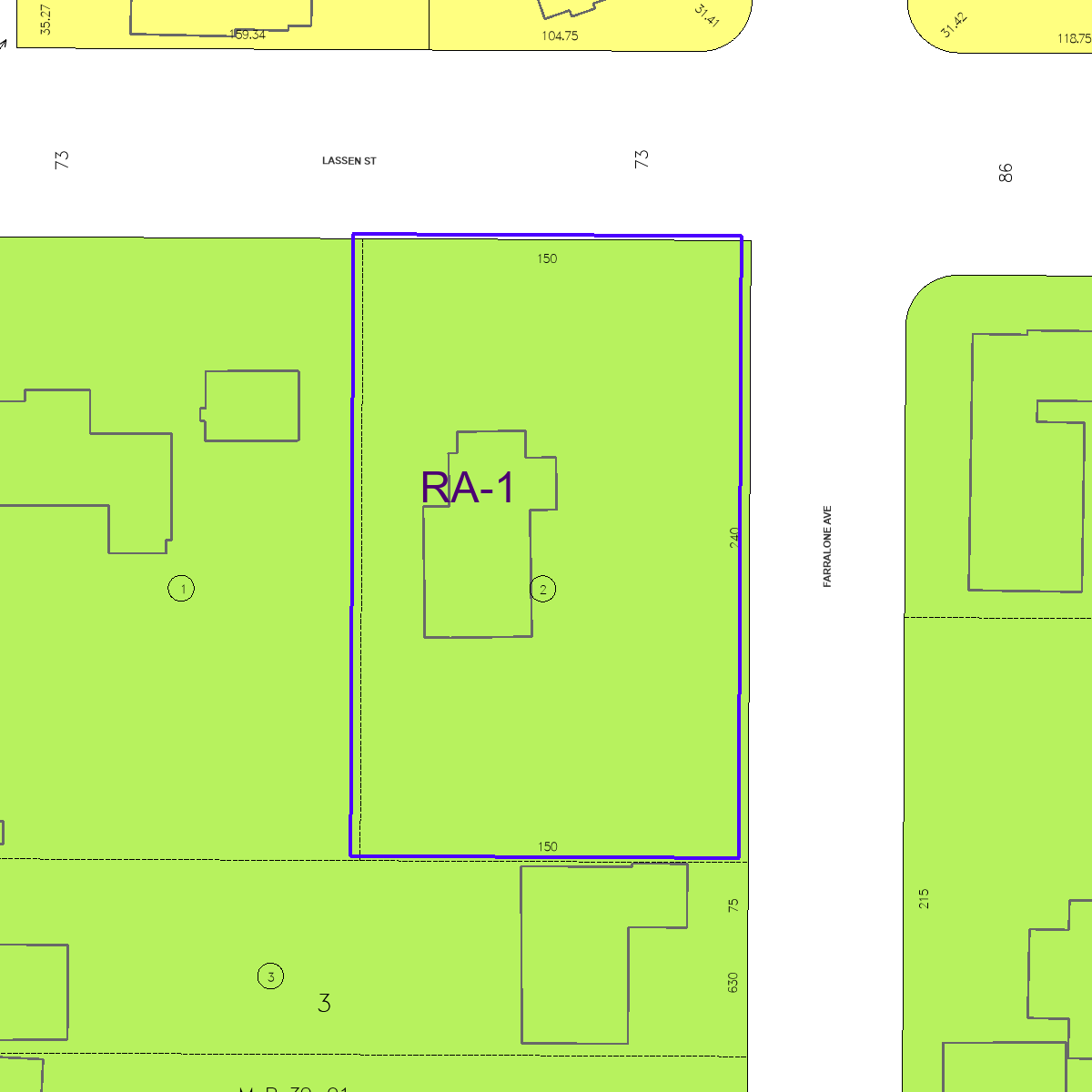ZIMAS property map