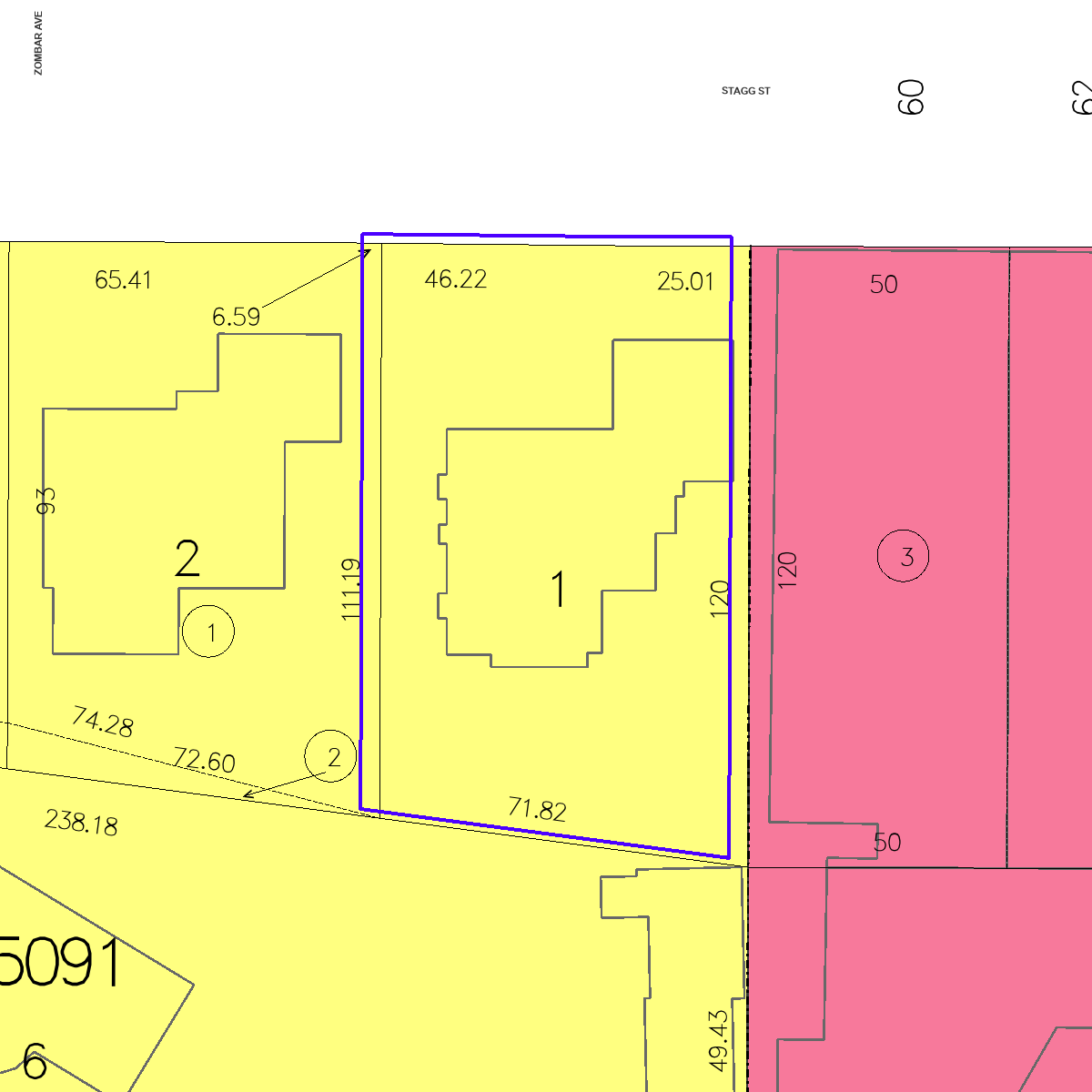 ZIMAS property map