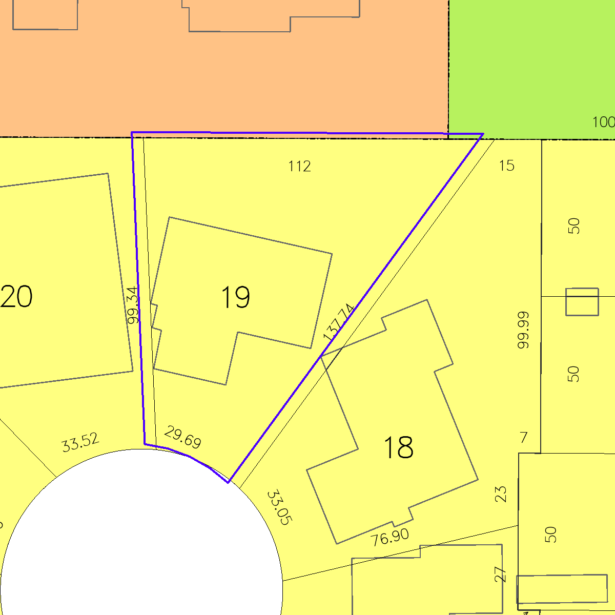ZIMAS property map