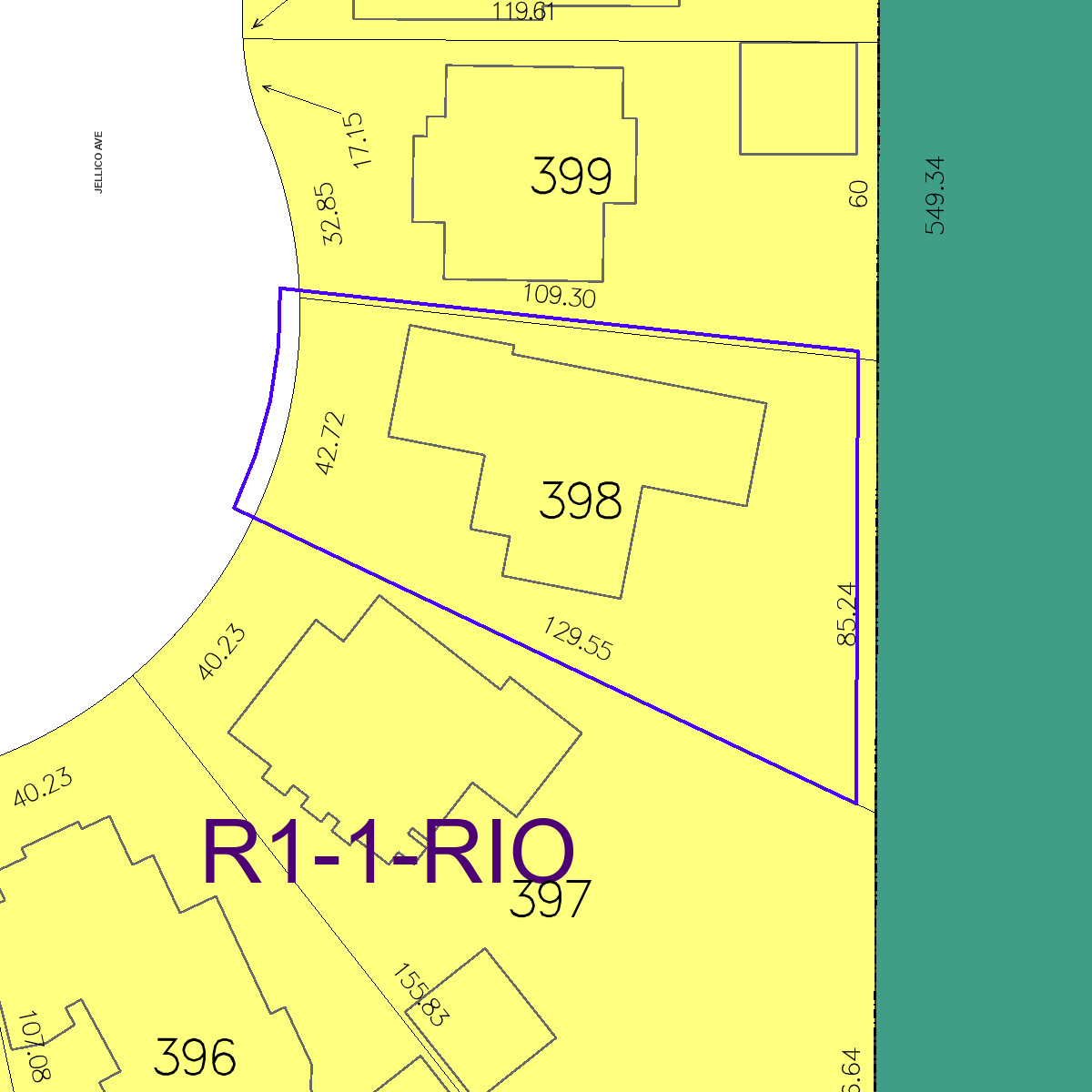 ZIMAS property map