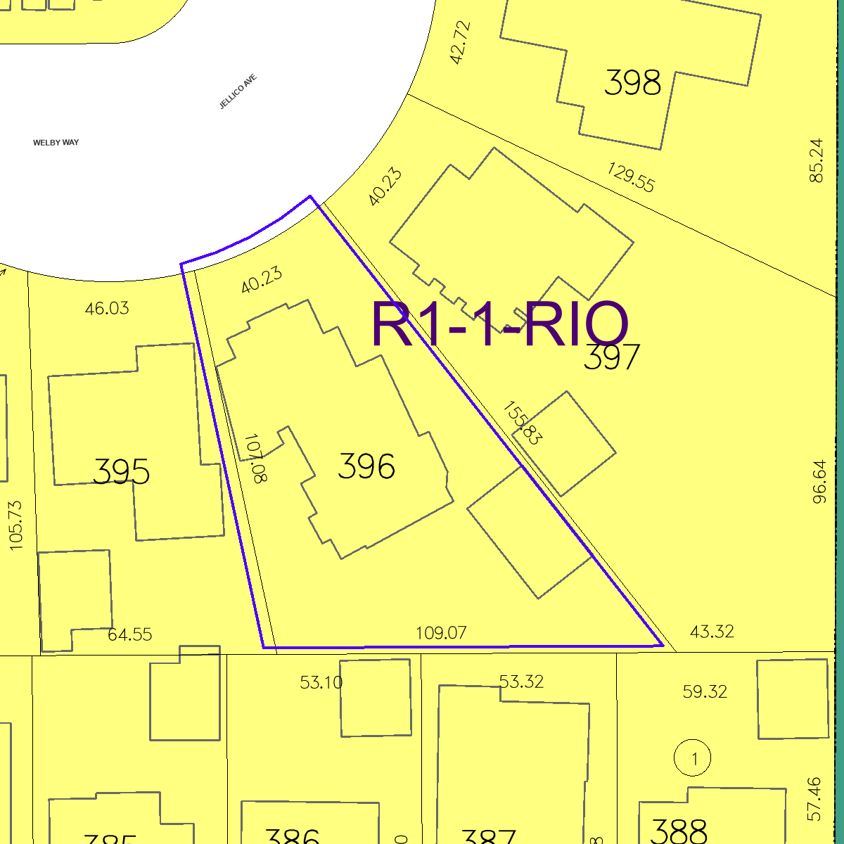 ZIMAS property map