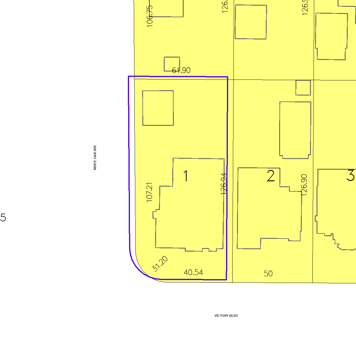 ZIMAS property map