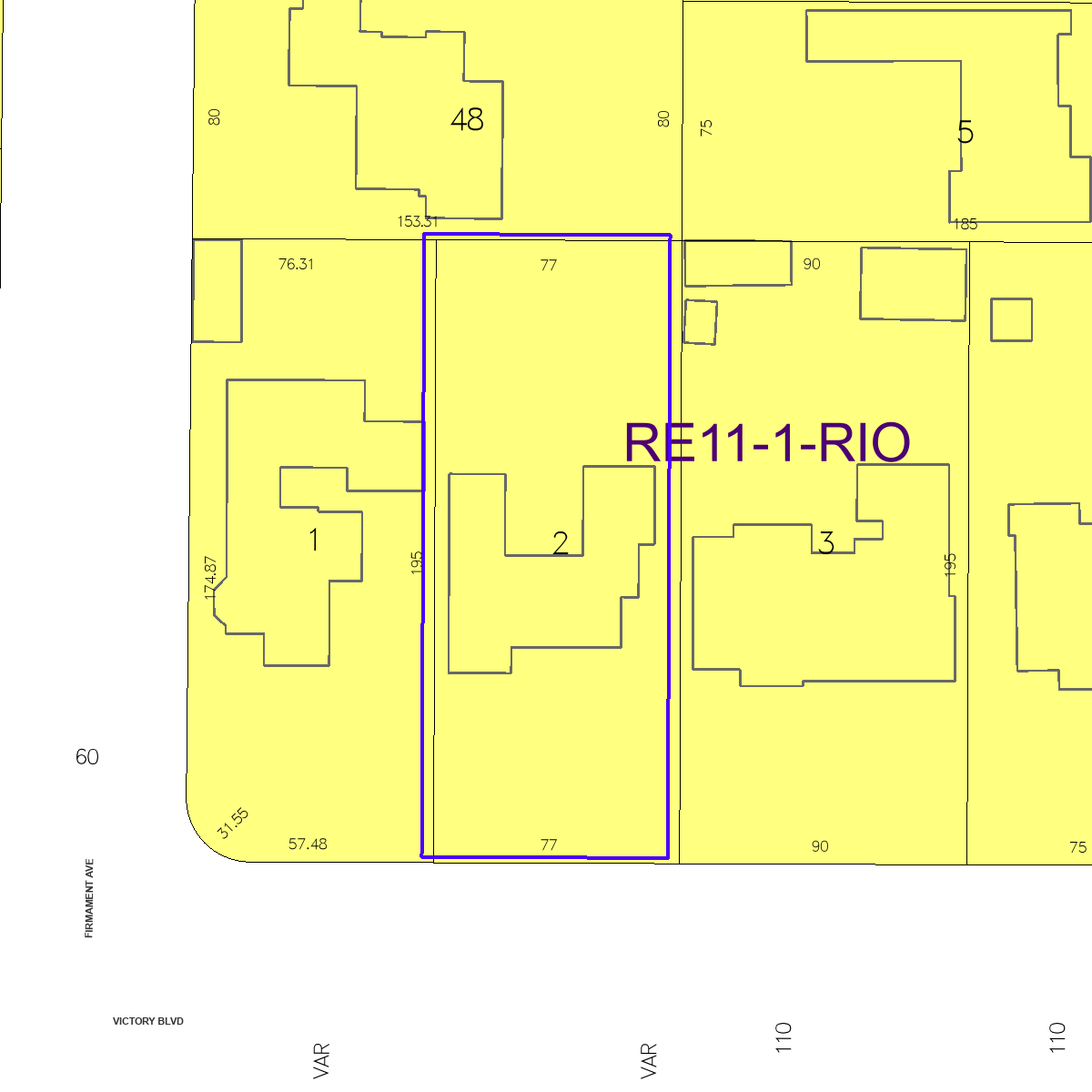 ZIMAS property map