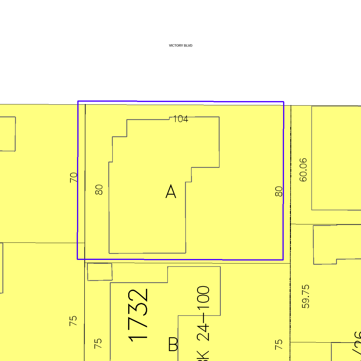 ZIMAS property map
