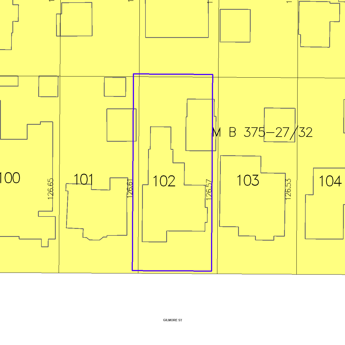 ZIMAS property map