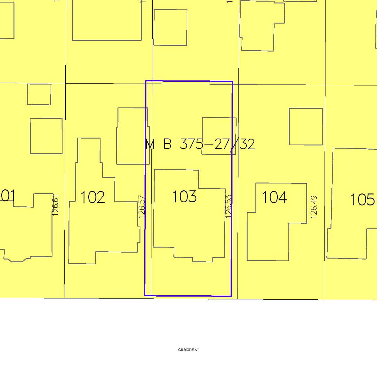 ZIMAS property map