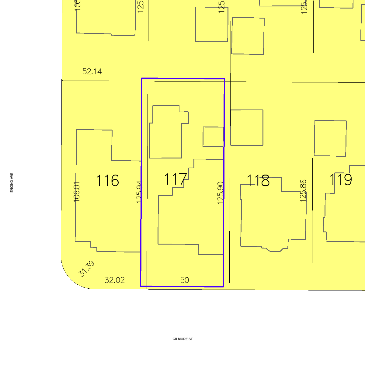 ZIMAS property map