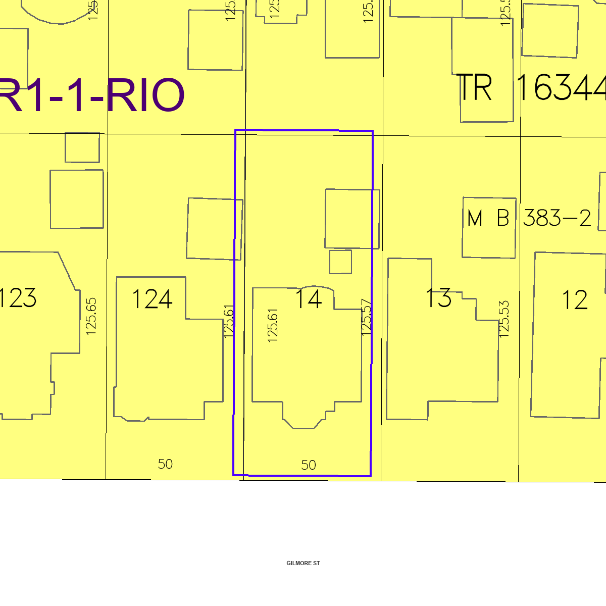 ZIMAS property map