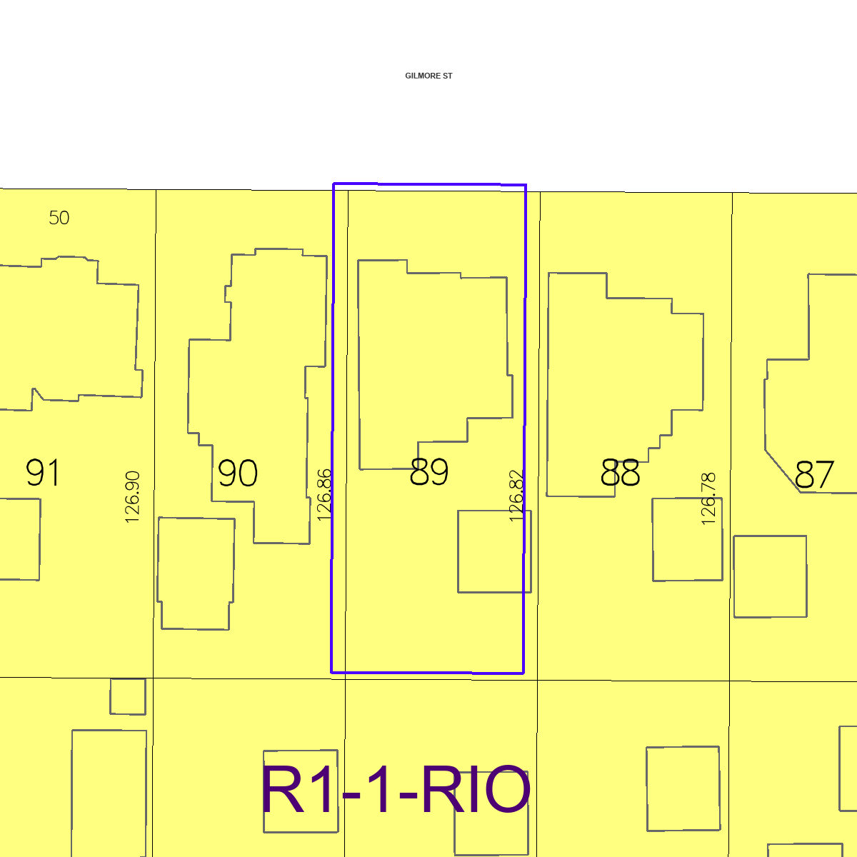 ZIMAS property map