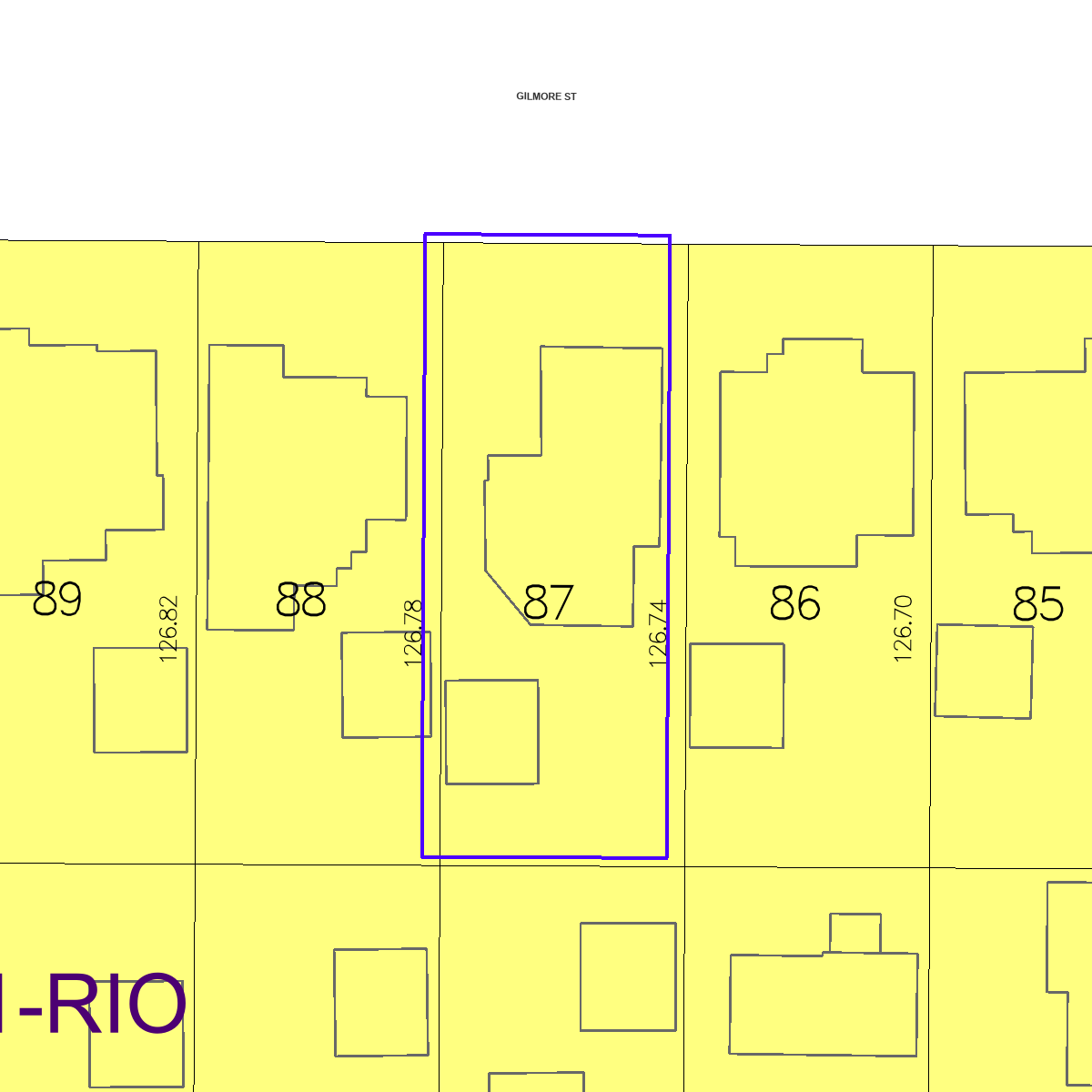ZIMAS property map