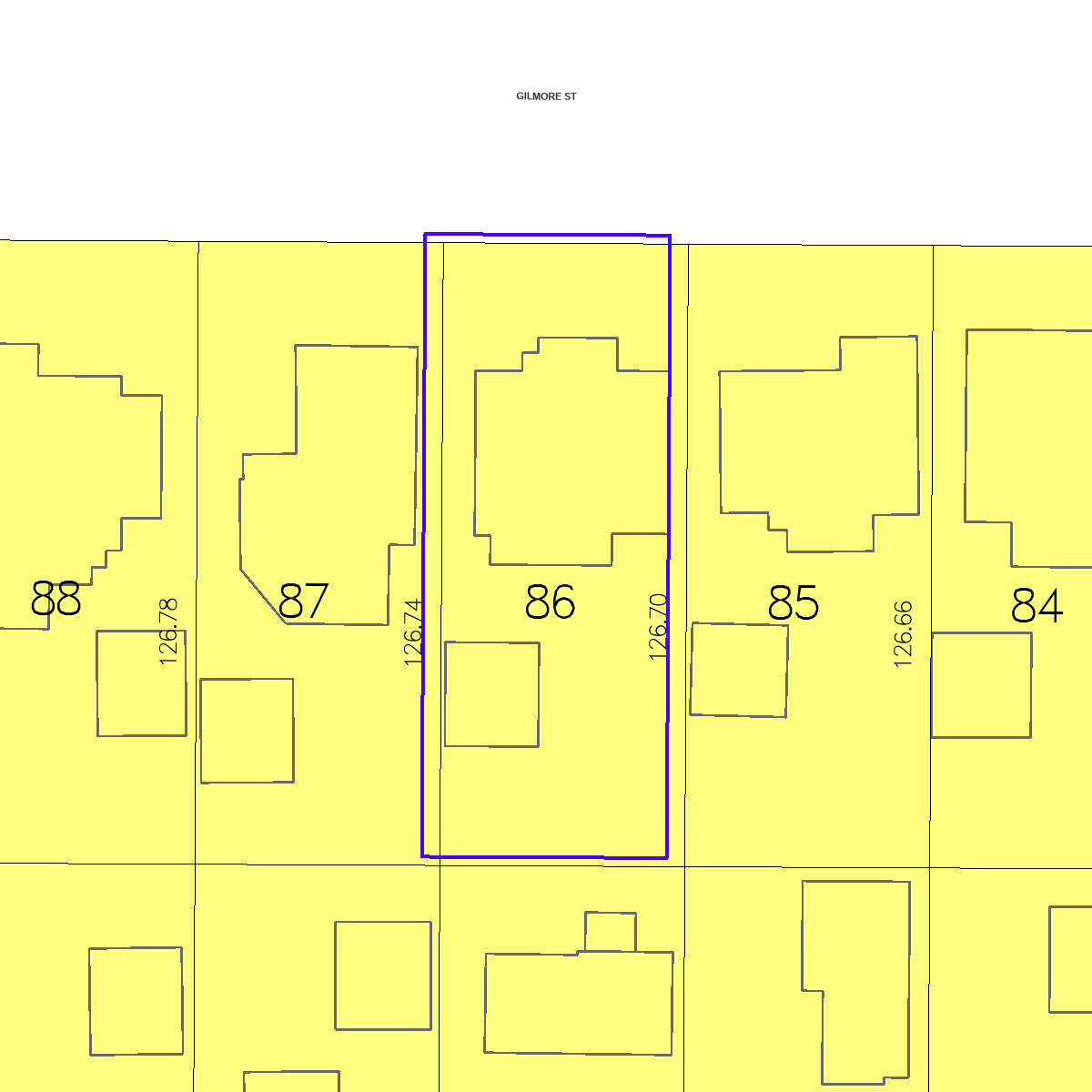 ZIMAS property map