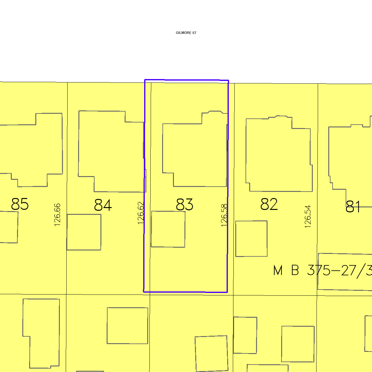 ZIMAS property map