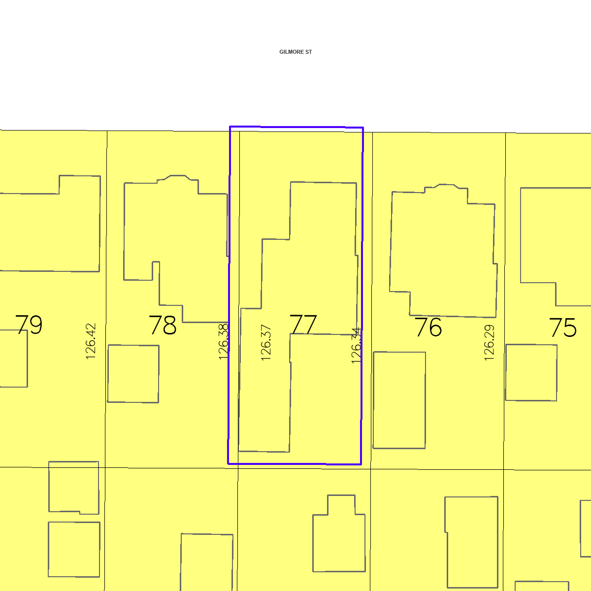 ZIMAS property map