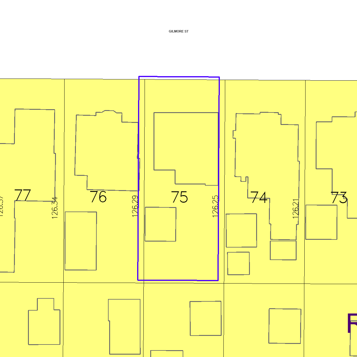 ZIMAS property map