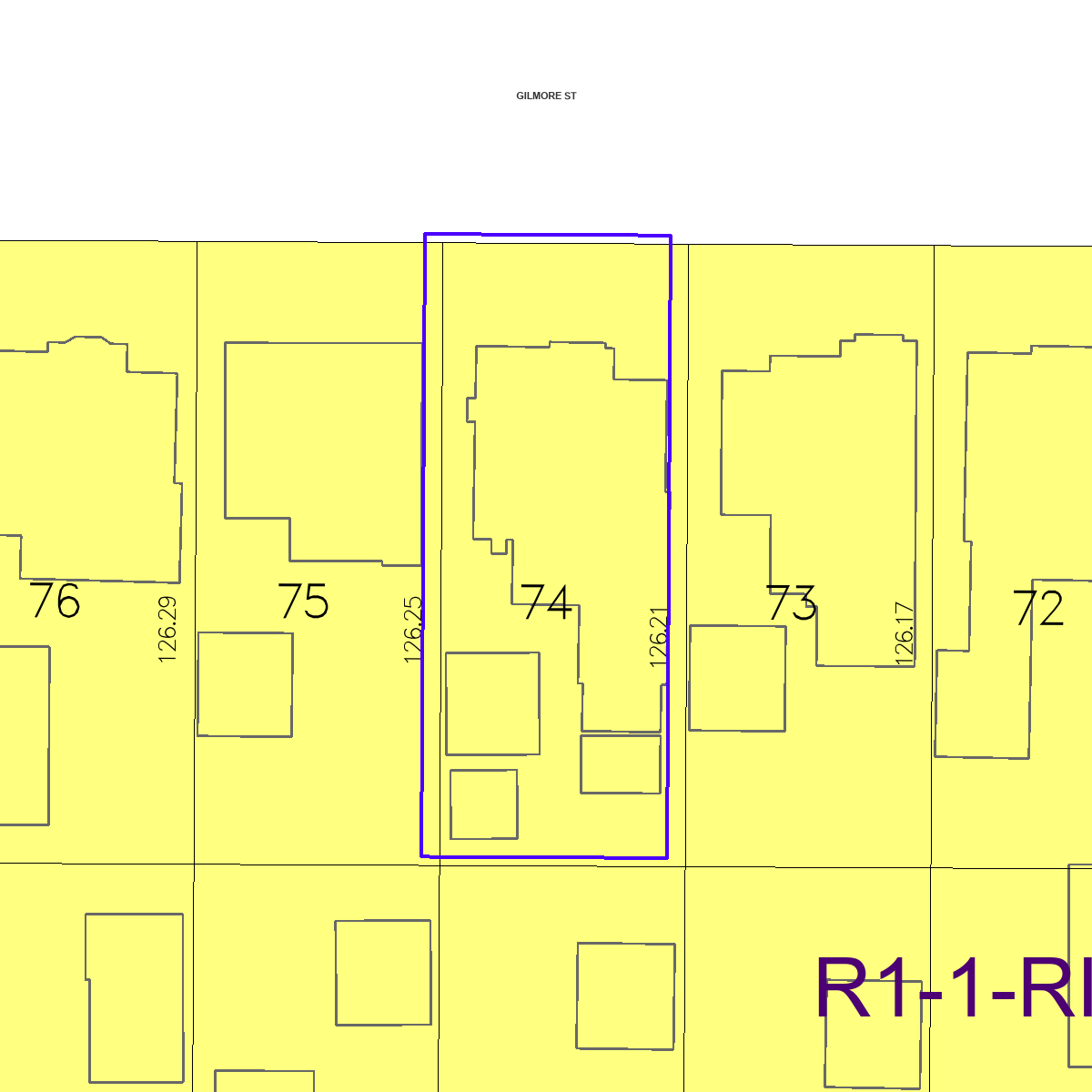 ZIMAS property map