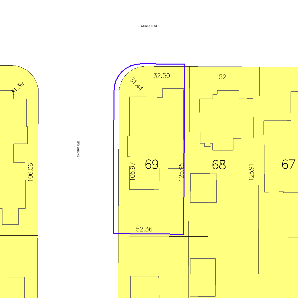 ZIMAS property map