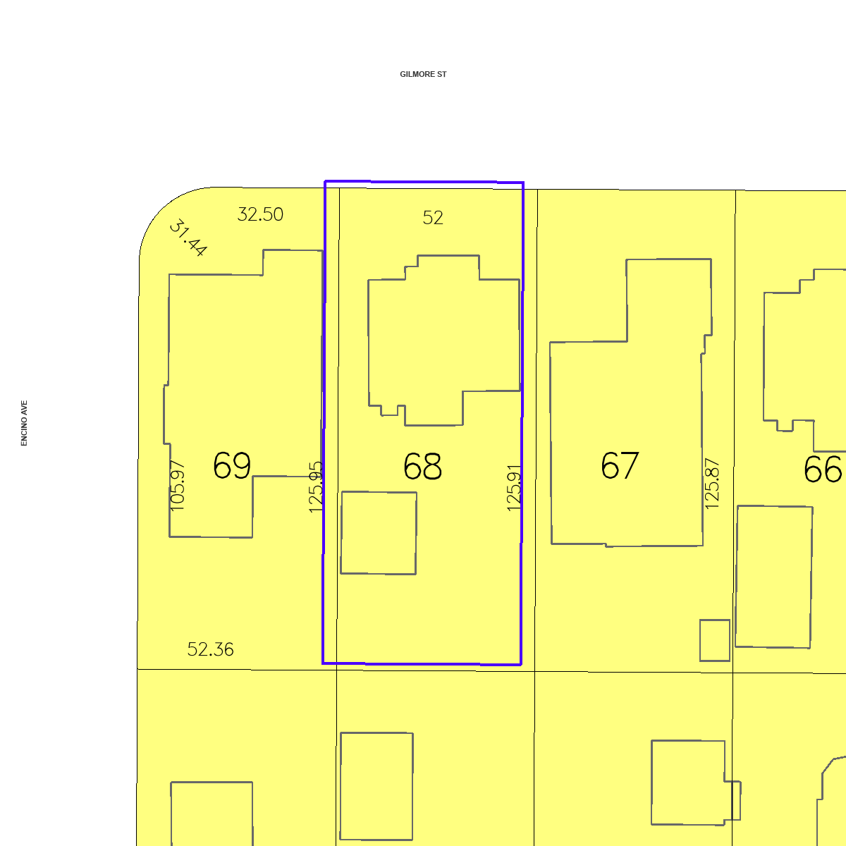 ZIMAS property map