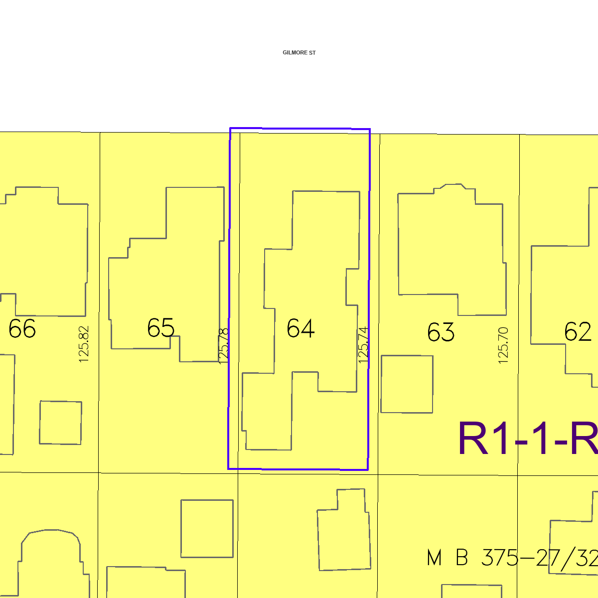 ZIMAS property map