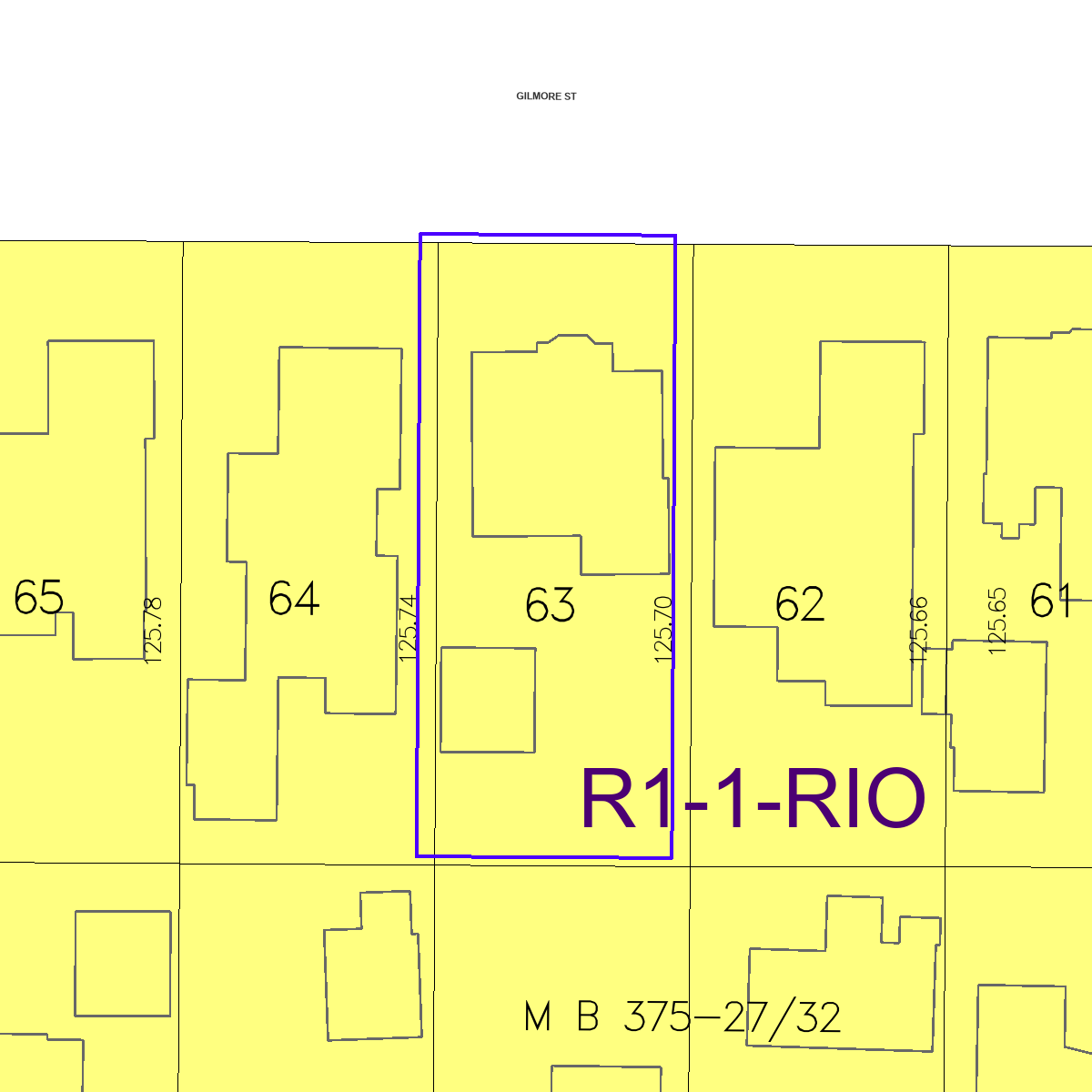 ZIMAS property map
