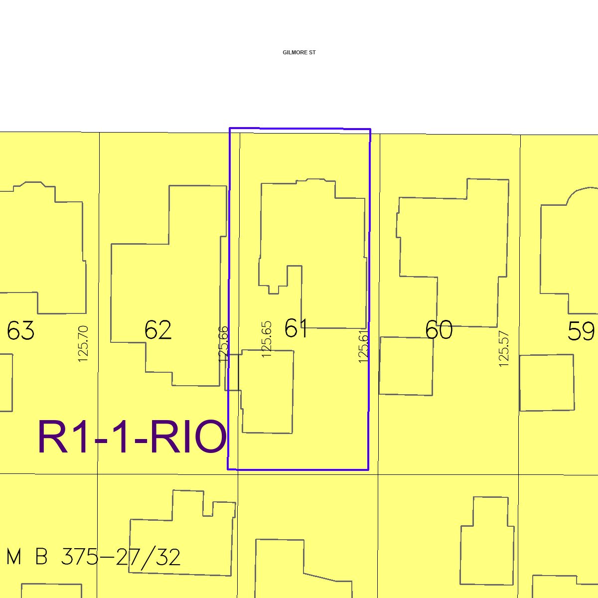 ZIMAS property map