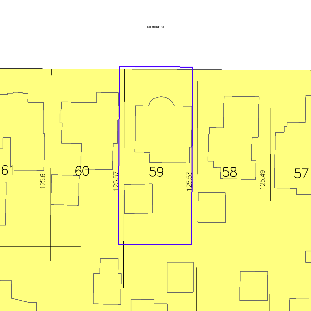 ZIMAS property map